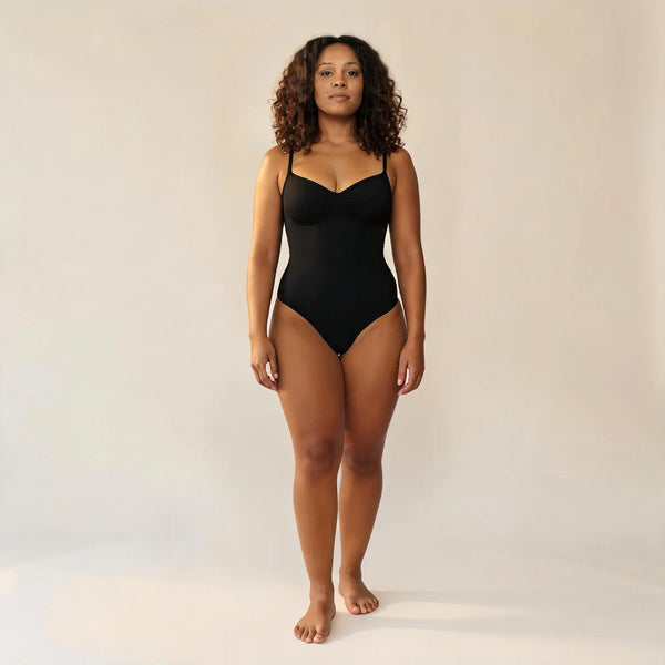 Body gainant ventre plat Elya, vue de face