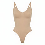 Body gainant dos nu beige, vue produit