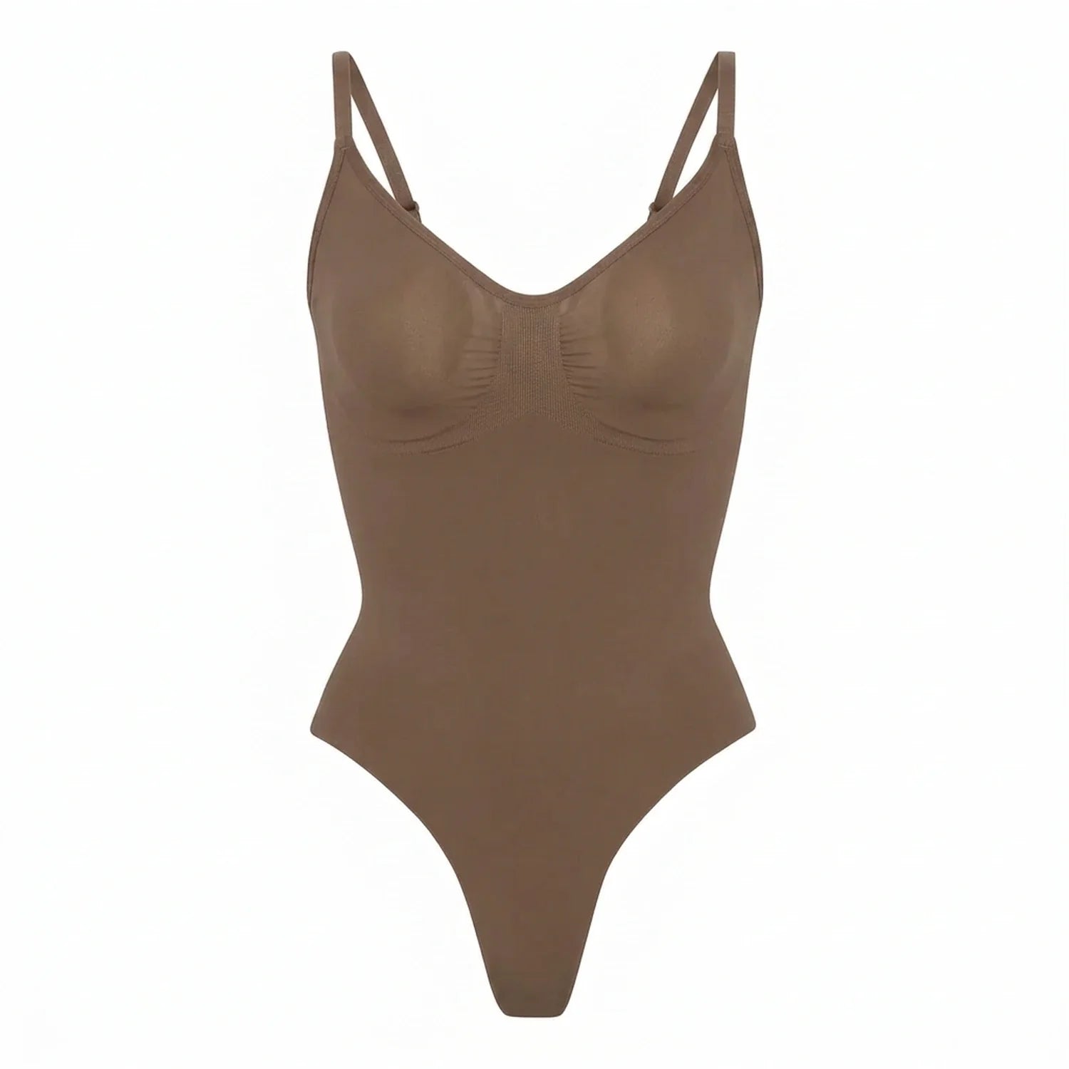 Body gainant dos nu taupe, vue produit