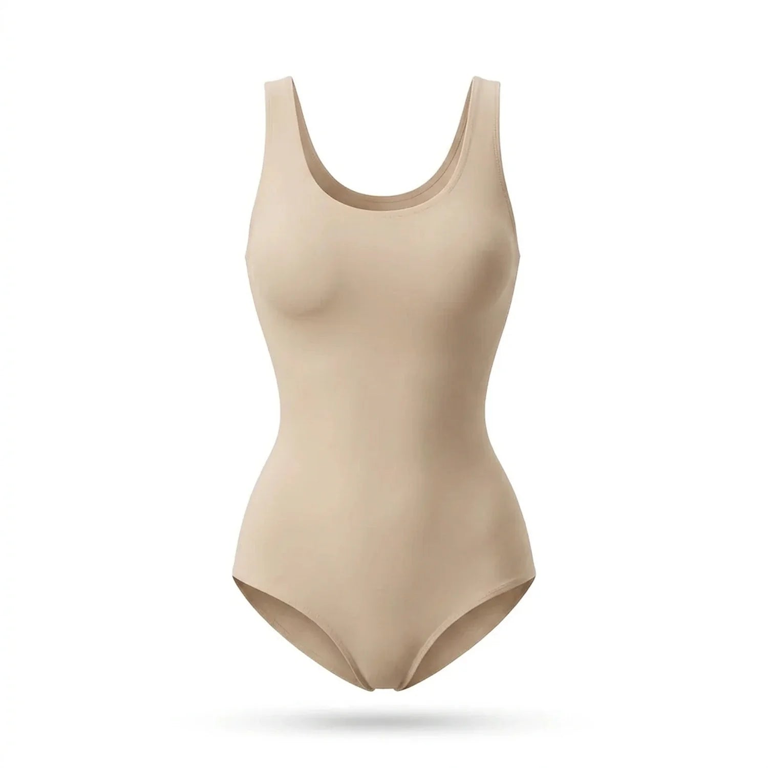 Body gainant maintien fort beige, vue produit