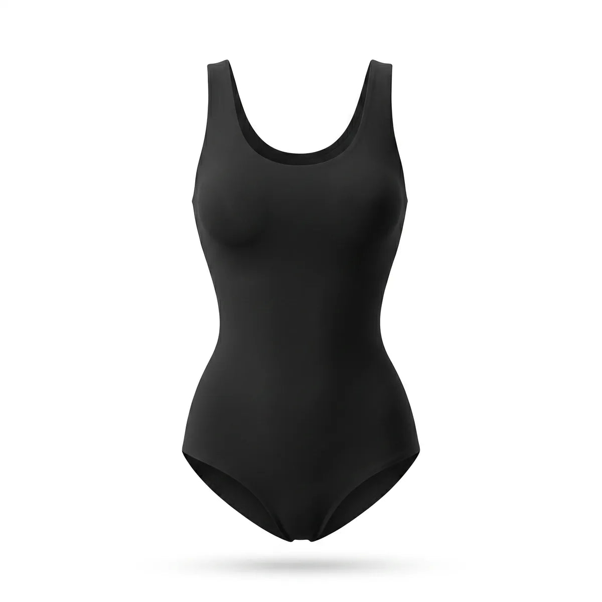 Body gainant maintien fort noir, vue produit