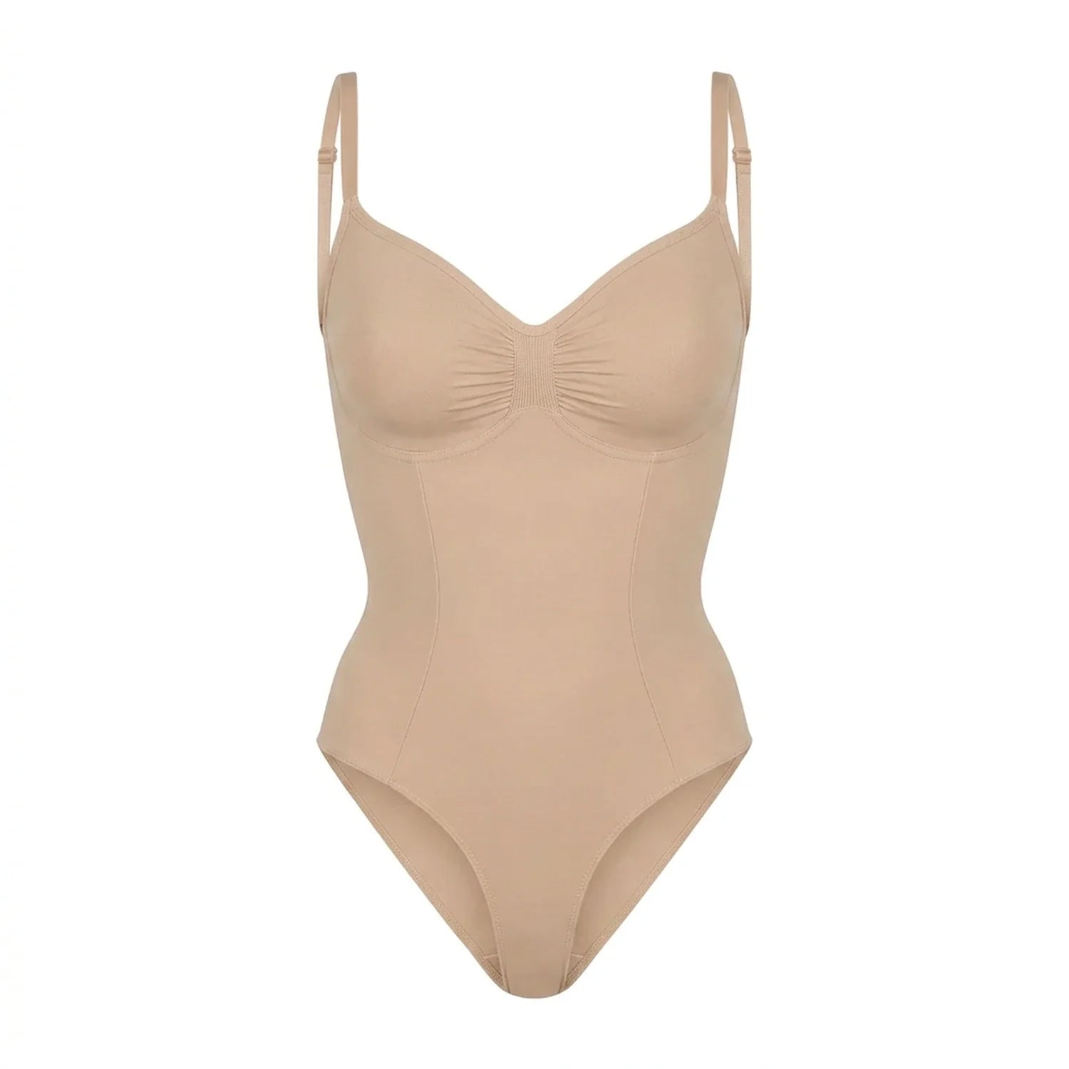 Body gainant ventre plat beige, vue produit