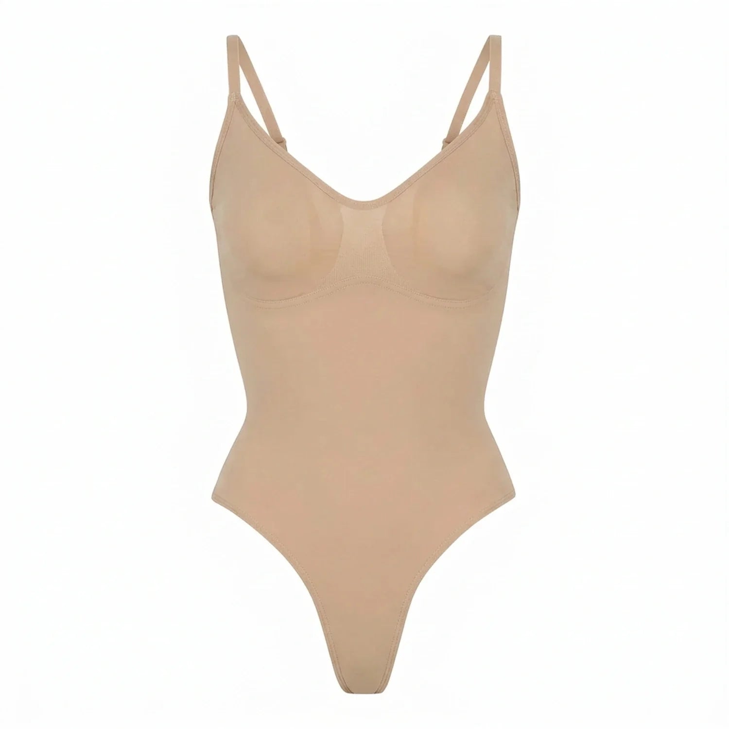 Body sculptant ventre plat beige, vue produit