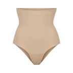 Culotte gainante taille haute beige, vue produit