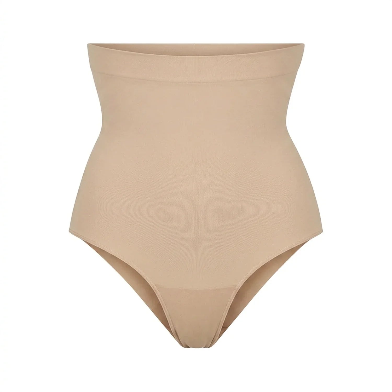 Culotte gainante taille haute beige, vue produit