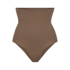 Culotte gainante taille haute taupe, vue produit