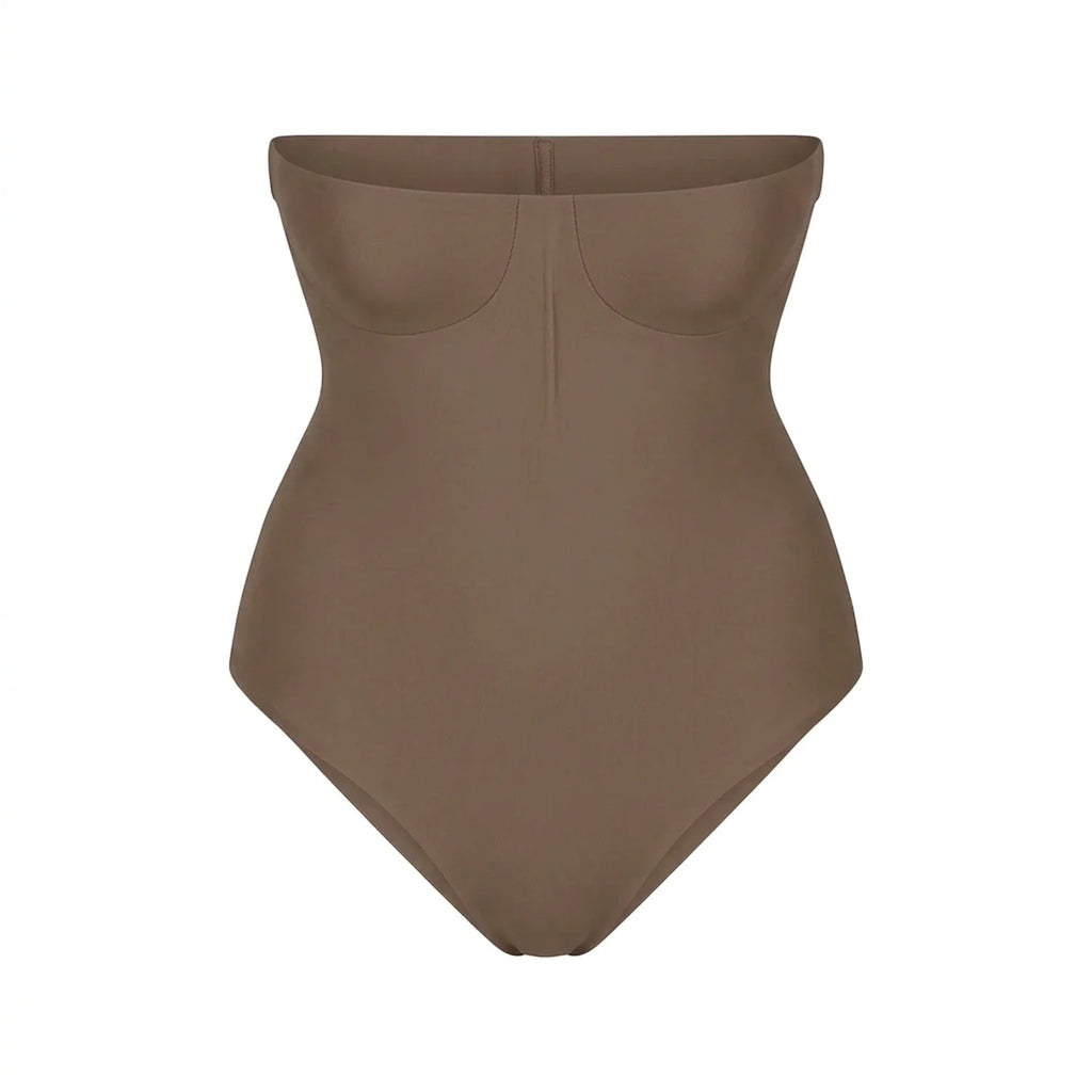 Culotte ventre plat taupe, vue produit