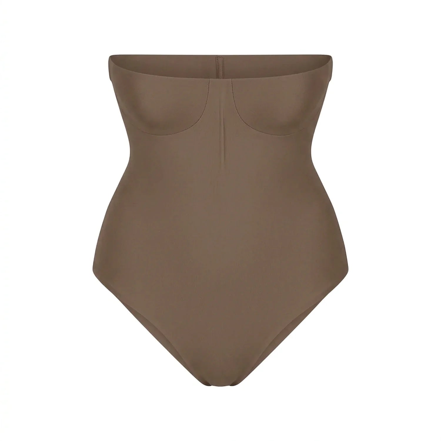 Culotte ventre plat taupe, vue produit