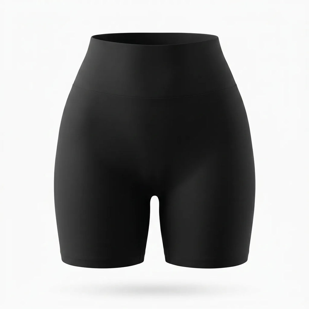 Shorty push-up Elya noir — vue packshot produit sur fond blanc