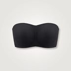 Soutien-gorge invisible sans bretelles noir, packshot
